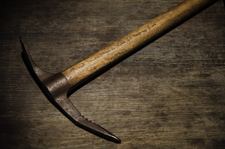 Edward Whymper's ice axe.