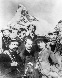 On July 12th seven people form a team in order to climb the Matterhorn the next day.